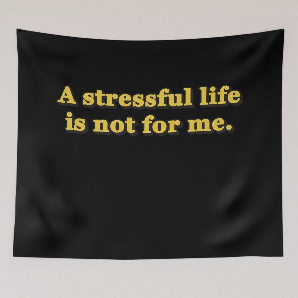 Item preview, A stressful life is not for me (Our beloved summer) designed and sold by nelkrshop.