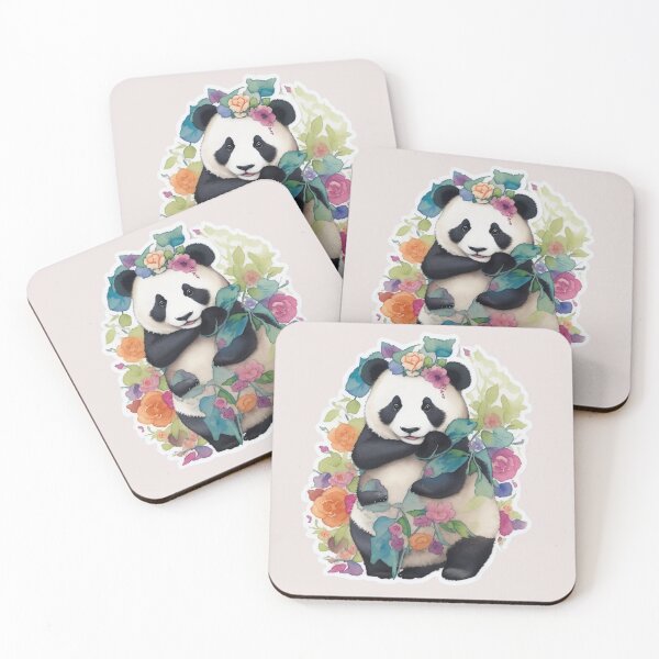 Item preview, hyper realistic panda painting designed and sold by tori-s02.