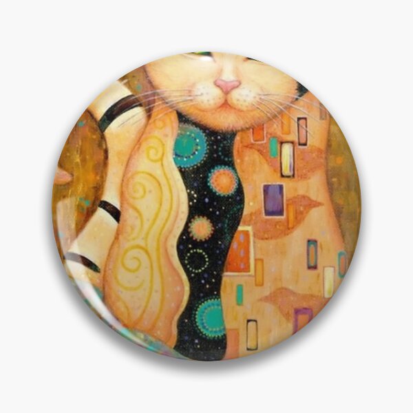 Item preview, Gustave klimt Cat T-Shirt designed and sold by Obsid1anking.