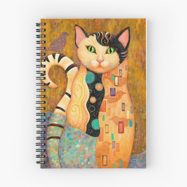 Item preview, Gustave klimt Cat T-Shirt designed and sold by Obsid1anking.