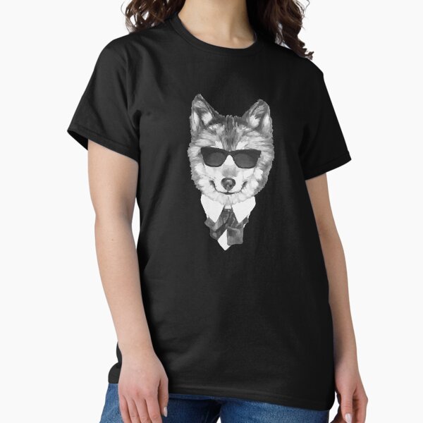 Artikel-Vorschau von Cooler niedlicher Wolf-Entwurfs-Wolf-Kunst-Druck Arktischer Wolf-Liebhaber-Charme-Wolf-Party-Geschenke, designt und verkauft von TeesByDesign.