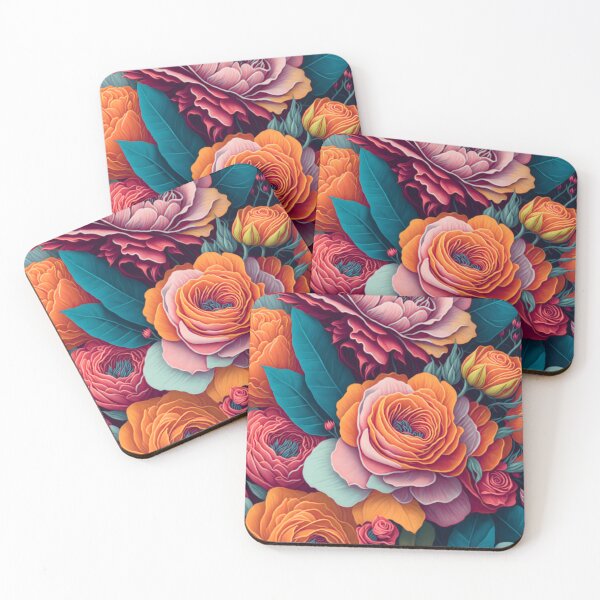 Item preview, Floral Delights 1: Intricate Illustrations and Vibrant Colors designed and sold by Nustudios.