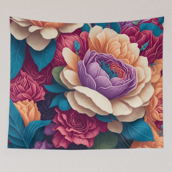 Item preview, Floral Delights 2: Intricate Illustrations and Vibrant Colors designed and sold by Nustudios.