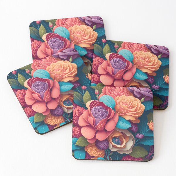 Item preview, Floral Delights 3: Intricate Illustrations and Vibrant Colors designed and sold by Nustudios.