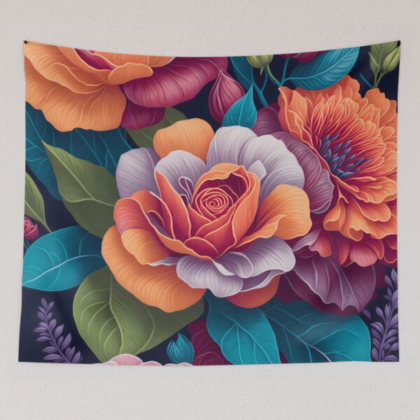 Item preview, Floral Delights 4: Intricate Illustrations and Vibrant Colors designed and sold by Nustudios.
