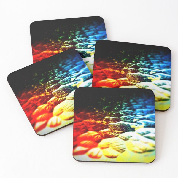 Item preview, Rainbow glass abstract designed and sold by Juletones-Art.