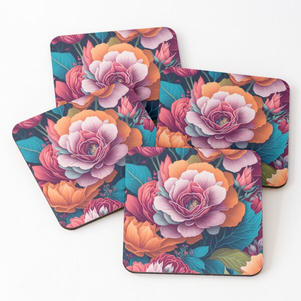 Item preview, Floral Delights 5: Intricate Illustrations and Vibrant Colors designed and sold by Nustudios.
