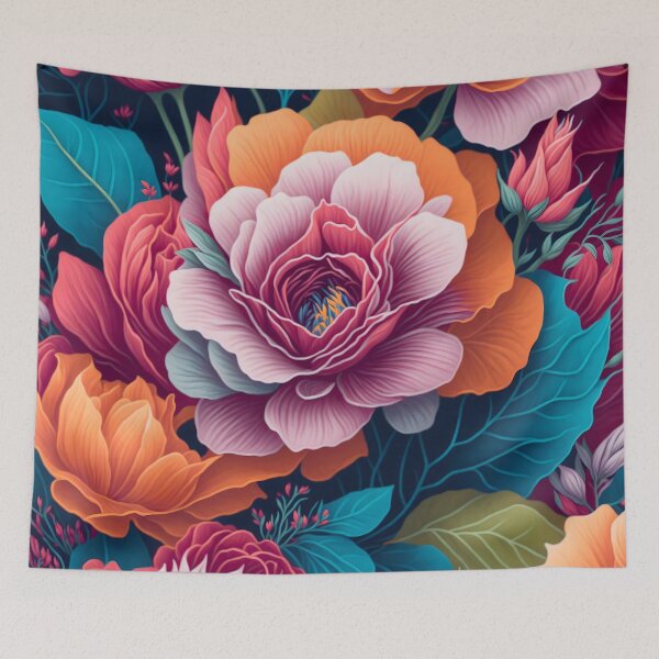 Item preview, Floral Delights 5: Intricate Illustrations and Vibrant Colors designed and sold by Nustudios.