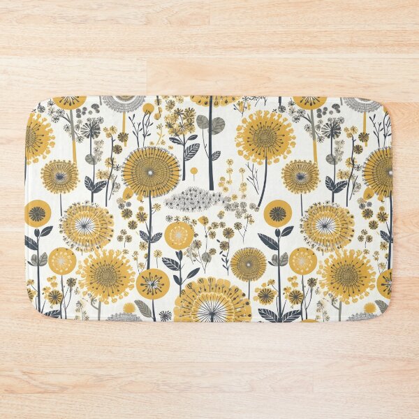 Item preview, Folk art dandelions  designed and sold by Hilary Thwaites.