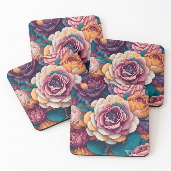 Item preview, Floral Delights 6: Intricate Illustrations and Vibrant Colors designed and sold by Nustudios.