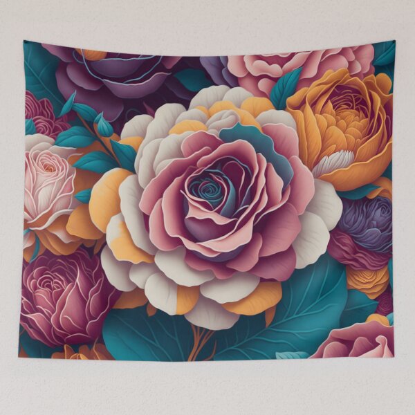 Item preview, Floral Delights 6: Intricate Illustrations and Vibrant Colors designed and sold by Nustudios.