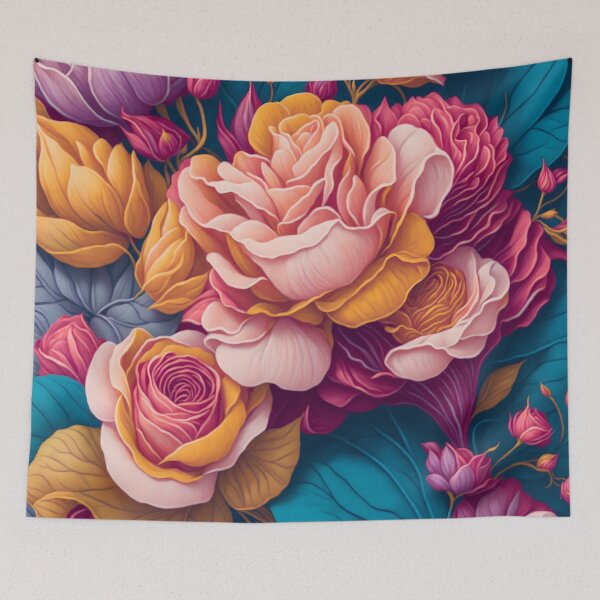 Item preview, Floral Delights 8: Intricate Illustrations and Vibrant Colors designed and sold by Nustudios.