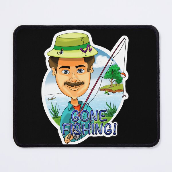 Item preview, Gone Fishing designed and sold by Ajcustomrugs.