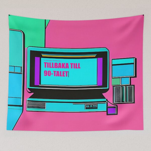Item preview, Tillbaka till 90-talet (färg) designed and sold by 90TALISTERNA.