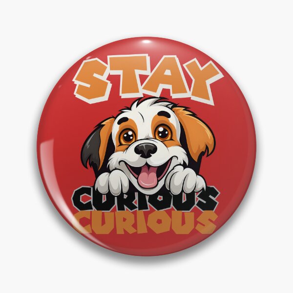 Item preview, Stay Curious with Lifelong Learning | Explore, Discover, and Grow | Curiosity-Driven Adventures with Dogs designed and sold by Drzamag.