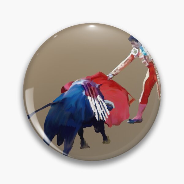 Matador and Bull, Toro Pin