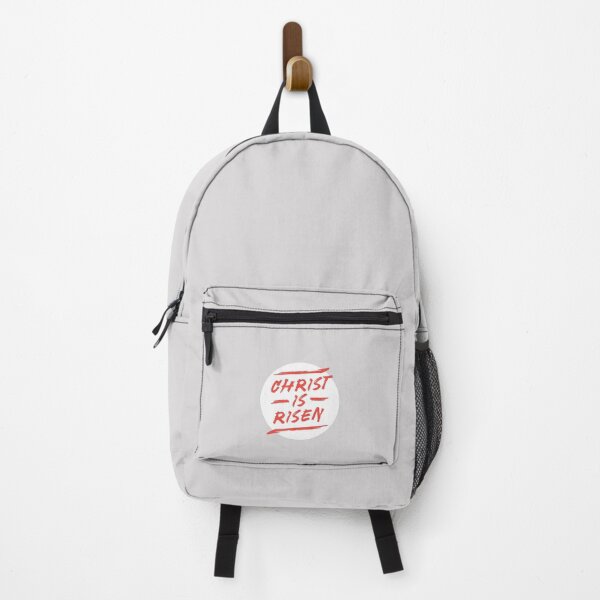 Item preview, Christ is risen. Red lettering on a white background designed and sold by Christ-Risen.