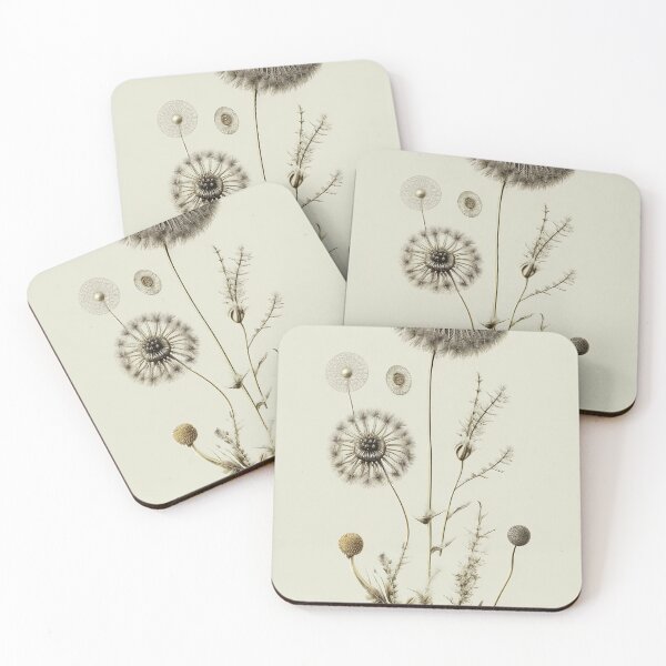 Item preview, Vintage image of a dandelion designed and sold by SimpleWallArt.