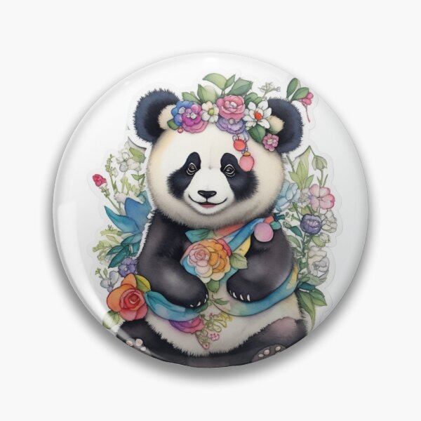 Item preview, realistic panda painting designed and sold by tori-s02.
