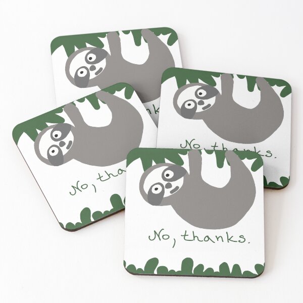 Item preview, Lazy sloth designed and sold by Malvamalu.