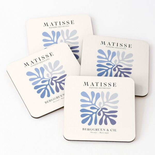 Item preview, Matisse Papiers Découpés Shades Of Blue designed and sold by ahumbleconcept.