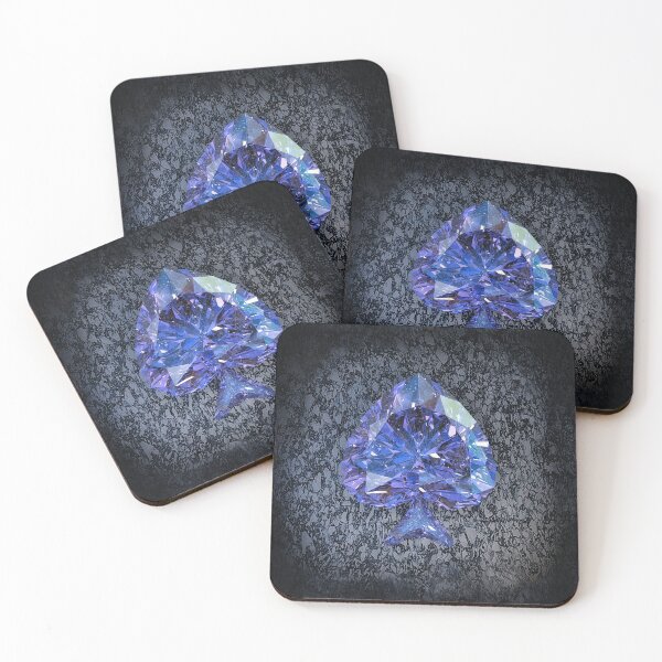 Item preview, Jewels ~ Sapphire Spade (CG Dark BG) designed and sold by MasterJames.