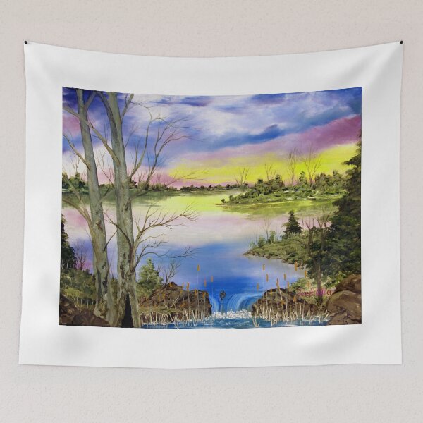 Item preview, Pond in Early Spring designed and sold by JoesPondGallery.