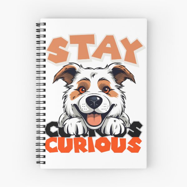Item preview, Stay Curious with Lifelong Learning | Explore, Discover, and Grow | Curiosity-Driven Adventures with Dogs designed and sold by Drzamag.