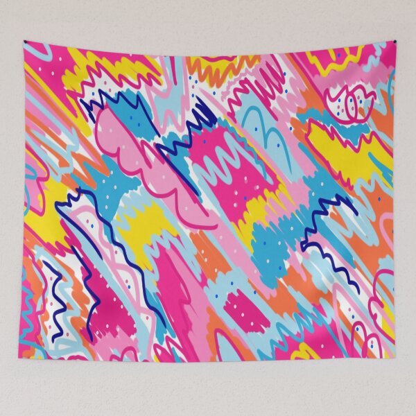 Item preview, Fun Colors Abstract Artwork designed and sold by DanielleGensler.