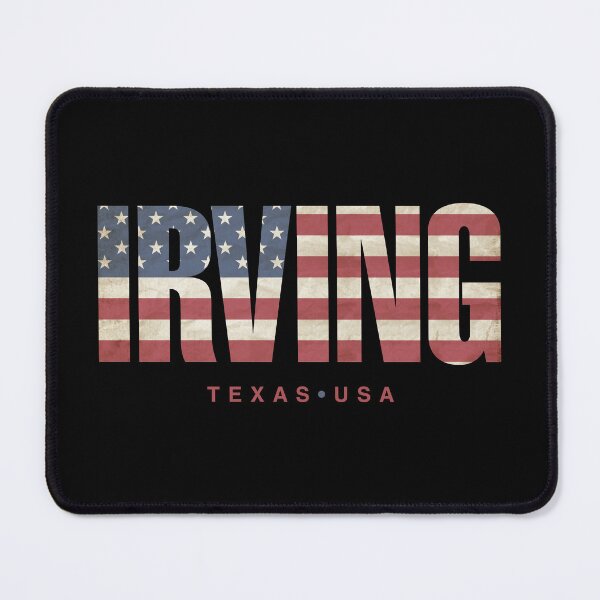Item preview, Irving Texas Vintage American Flag Design designed and sold by Futurebeachbum.