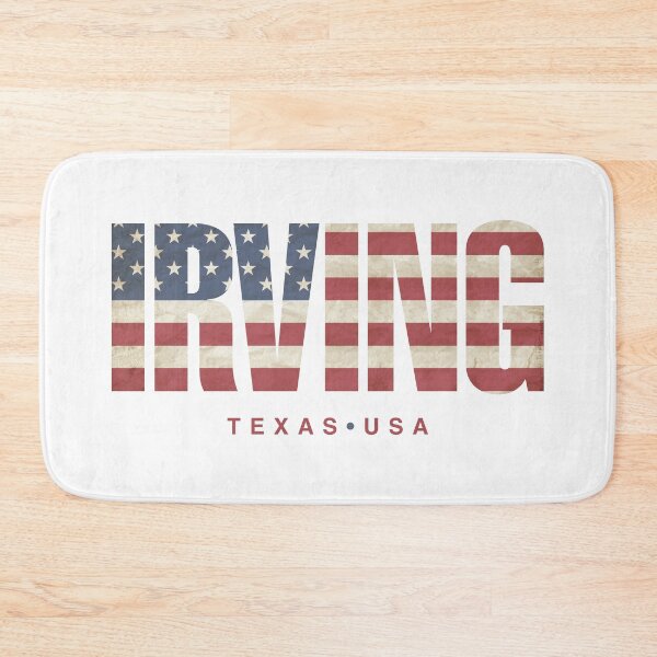 Item preview, Irving Texas Vintage American Flag Design designed and sold by Futurebeachbum.