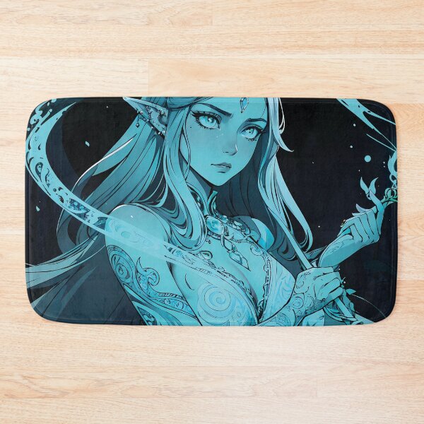 Item preview, Enchanting Blue Elf Sorceress designed and sold by ByteyCreatives.
