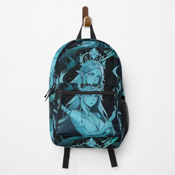 Item preview, Enchanting Blue Elf Sorceress designed and sold by ByteyCreatives.
