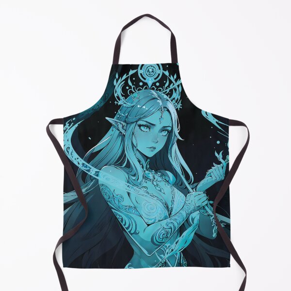 Item preview, Enchanting Blue Elf Sorceress designed and sold by ByteyCreatives.
