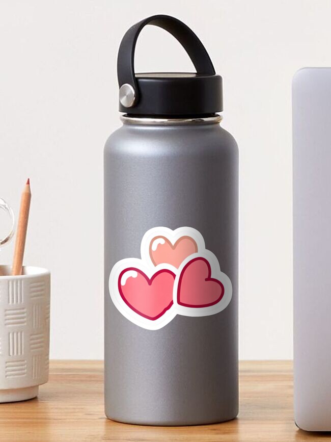 Thumbnail 1 of 3, Sticker, love hearts designed and sold by Tonny Frøyen.