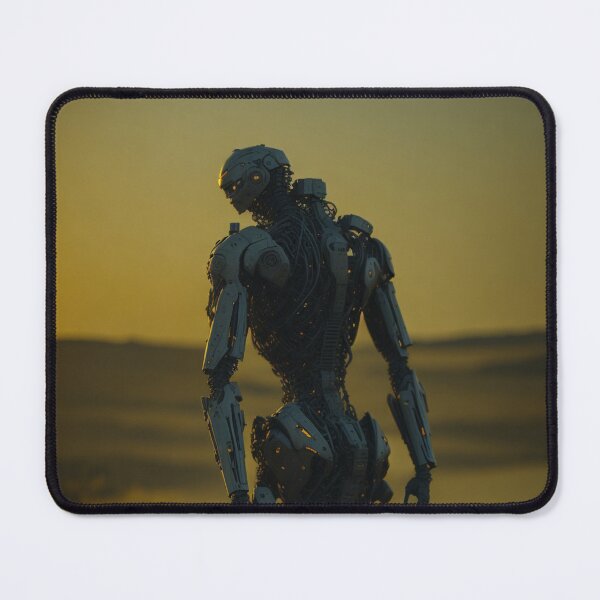 Item preview, Yellow Black Humanoid Android Robot designed and sold by ArtemExpressio.
