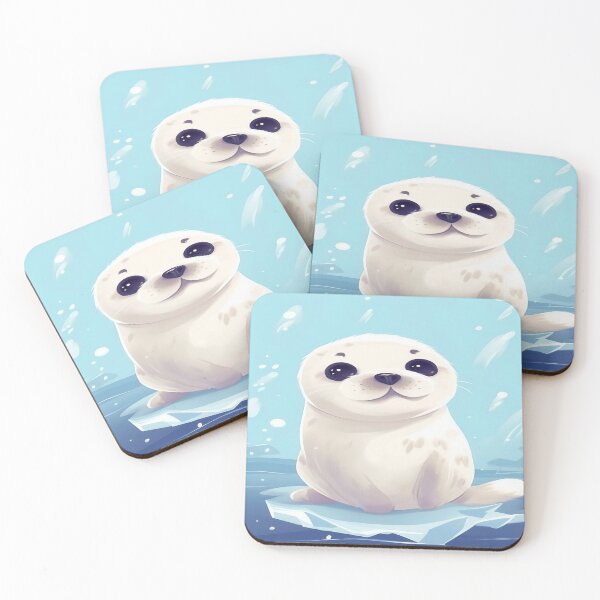 Item preview, harp seal designed and sold by Eliselah.