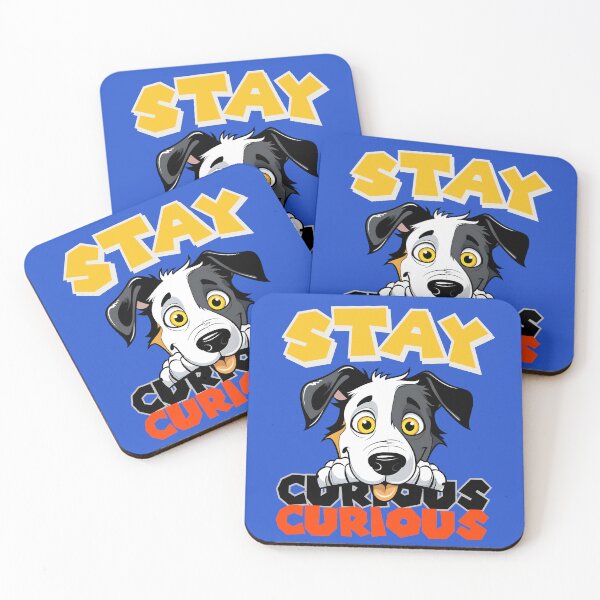Item preview, Stay Curious with Lifelong Learning | Explore, Discover, and Grow | Curiosity-Driven Adventures with Dogs designed and sold by Drzamag.