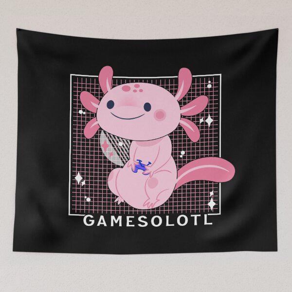 Item preview, Gamesalotl Cute Kawaii Axolotl Gamer designed and sold by Scaryzz.