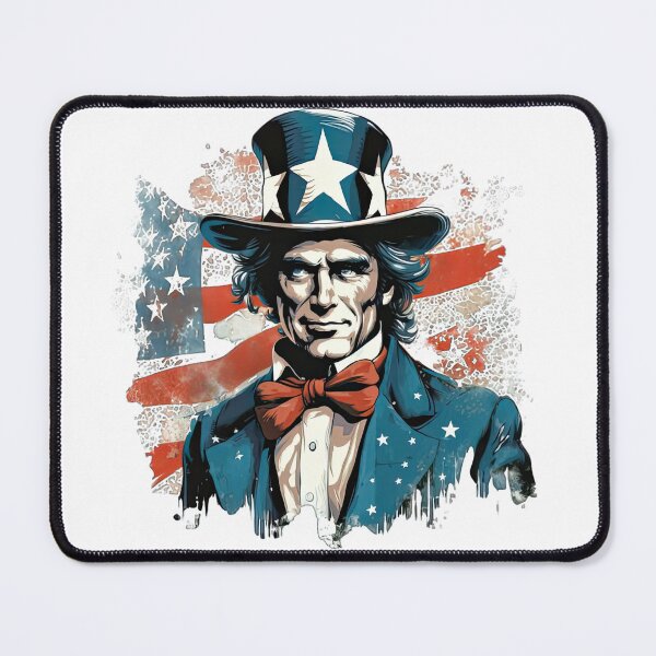 Item preview, Patriotic Pride - Uncle Sam Art Print designed and sold by Art-Syndicate.