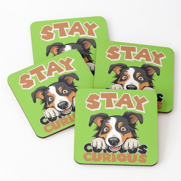 Item preview, Stay Curious with Lifelong Learning | Explore, Discover, and Grow | Curiosity-Driven Adventures with Dogs designed and sold by Drzamag.