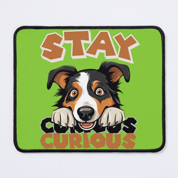 Item preview, Stay Curious with Lifelong Learning | Explore, Discover, and Grow | Curiosity-Driven Adventures with Dogs designed and sold by Drzamag.
