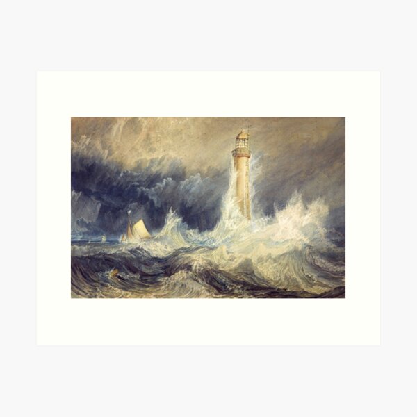 Item preview, Joseph Mallord William Turner "Bell Rock Lighthouse" designed and sold by Alexandra Dahl.