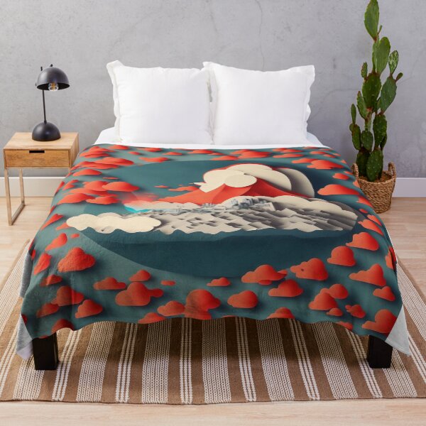 Item preview, Isometric Paper in Chinese Style: Traditional House, Vibrant Colours, and Celestial Moon designed and sold by RedArtG09.
