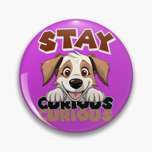 Item preview, Stay Curious with Lifelong Learning | Explore, Discover, and Grow | Curiosity-Driven Adventures with Dogs designed and sold by Drzamag.