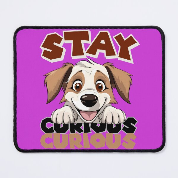Item preview, Stay Curious with Lifelong Learning | Explore, Discover, and Grow | Curiosity-Driven Adventures with Dogs designed and sold by Drzamag.