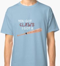 Claws & Bat (white) Classic T-Shirt