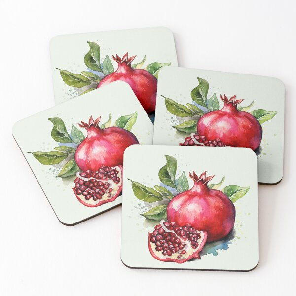 Item preview, Pomegranate watercolor designed and sold by enipra.