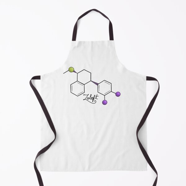 Item preview, Zoloft Chemical Structure  designed and sold by EmyBeeDesigns.