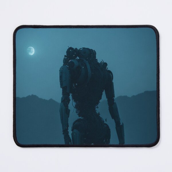 Item preview, Lonely Humanoid Android Robot  in a Lake designed and sold by ArtemExpressio.